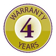 4 jaar garantie!
